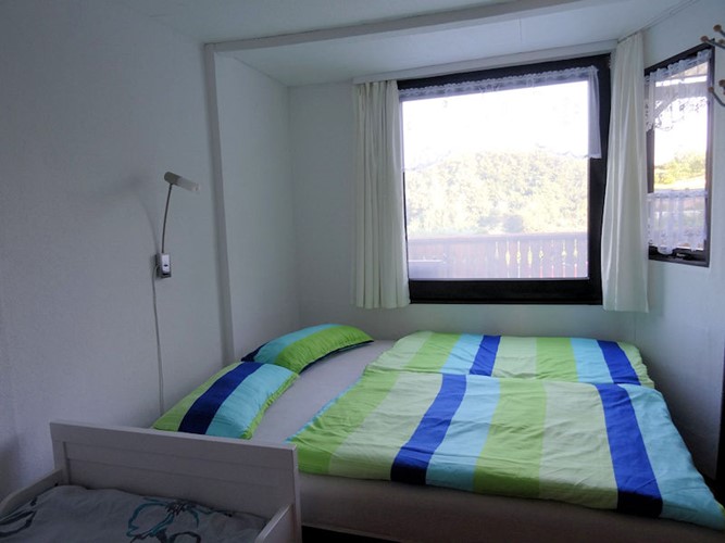 Uwes Hütte Schlafbereich